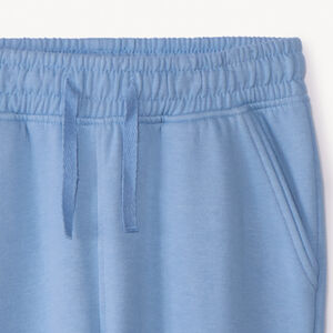Pantalón jogging de felpa liso para niña 