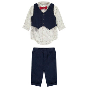 Ensemble 2 pièces de fête pour bébé garçon  Main Ensemble 2 pièces de fête pour bébé garçon