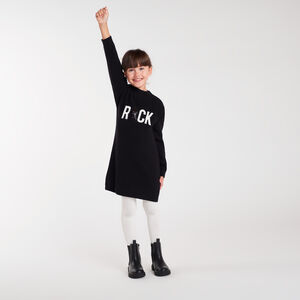 Ropa de punto de manga larga para niña 
