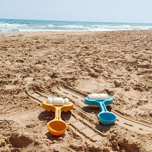 Juguete playa rodillo vías de tren 18M+ (color aleatorio) 