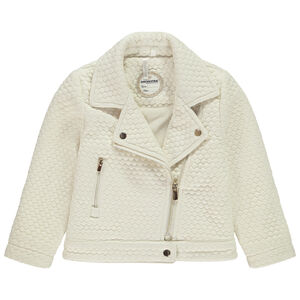 Pelele de felpa acolchada con forro de sherpa para bebé niña  Main Pelele de felpa acolchada con forro de sherpa para bebé niña