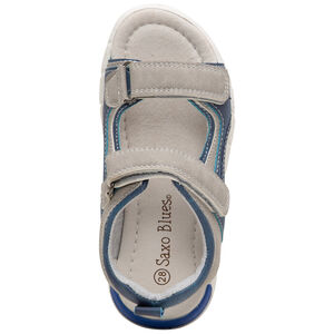 Sandalias velcro con empiñaduras contrastantes para niño 