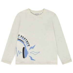 Camiseta de manga larga para niño con estampado 