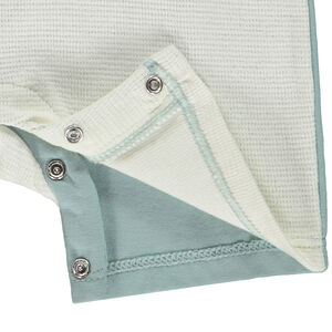 Combinaison de manga corta bordada de hipopótamo + orejas 3D para bebé niño 