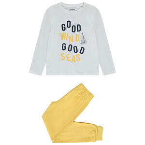 Set de pijama de 2 piezas con inscripción fantasía niño 