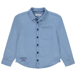 Camisa de manga larga estampada para niño 