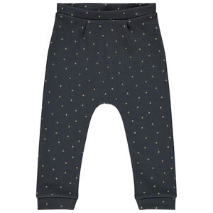 Pantalón jogging de jersey sherpa con lunares brillantes para bebé niña  Main Pantalón jogging de jersey sherpa con lunares brillantes para bebé niña