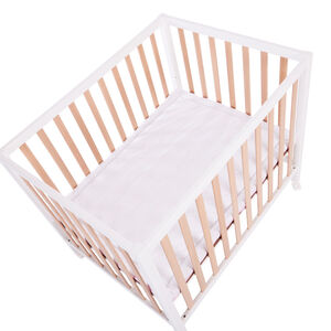 Alfombra de parque bicolor 70 x 95 cm con estampado de dinosaurios 