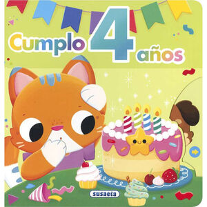 Libro Cumplo 4 años 