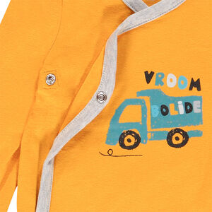 Pack 5 bodies manga larga coches 