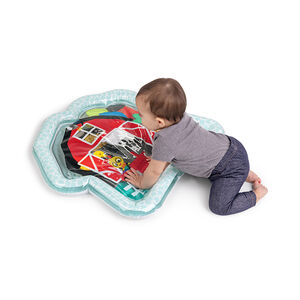 Tapis de agua sensorial de juego con tema de granja 