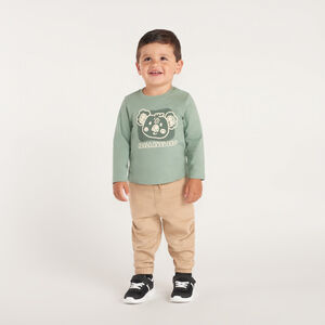 Pantalón de chándal para bebé niño liso 