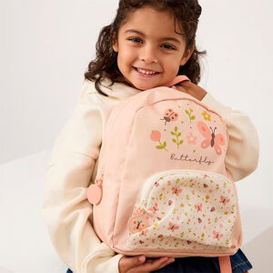 Mochila infantil Bagpack Butterfly - Rosa 
