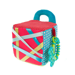 Cubo de actividades de tela Jungla +3M 