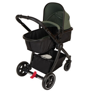 Carrito trio combinado Sienna y asiento de coche i-Prim kaki negro 