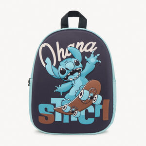 Sac à dos en toile Stitch Disney embossé pour garçon Main Sac à dos en toile Stitch Disney embossé pour garçon