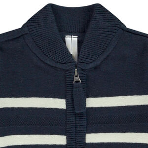 Chaleco de punto cuello teddy para bebé niño 