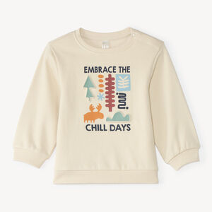 Sudadera de bebé niño con estampado divertido 