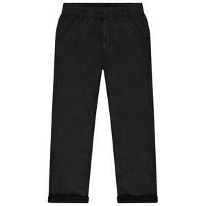 Pantalon droit en toile pour garçon  Main Pantalon droit en toile pour garçon