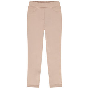Jegging de felpa lisa para niña  Main Jegging de felpa lisa para niña