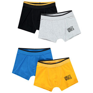 Pack 4 calzoncillos bóxer SmileyWorld Main Pack 4 calzoncillos bóxer SmileyWorld