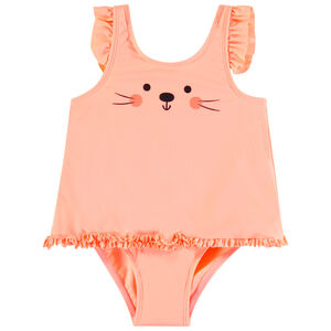 Bañador efecto 2 en 1 estampado ratoncito Main Bañador efecto 2 en 1 estampado ratoncito