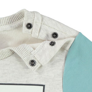 Sudadera de felpa efecto colorblock Tic & Tac Disney para bebé niño 