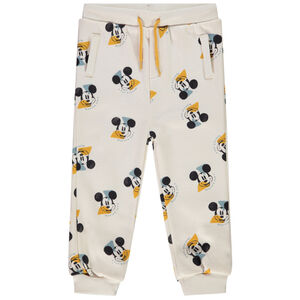 Pantalon de jogging en molleton gratté imprimé Mickey Disney pour bébé garçon Main Pantalon de jogging en molleton gratté imprimé Mickey Disney pour bébé garçon