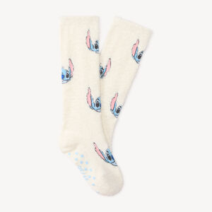 Calcetines altos antideslizantes de Stitch Disney para niña 
