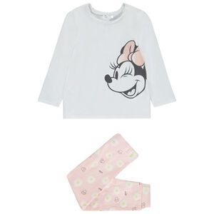Conjunto de pijama Minnie Disney para bebé niña con acabados diferentes según la edad 