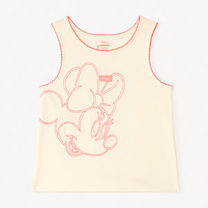 Camiseta sin mangas Minnie Disney para niña bebé 