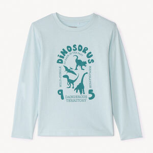 Camiseta de manga larga estampada para niño 