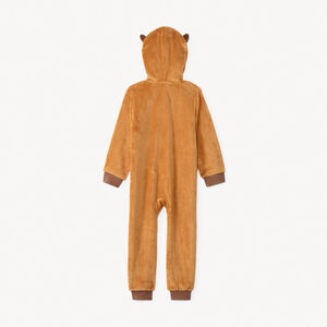 Pelele de sherpa con bordado de cervatillo para niño 