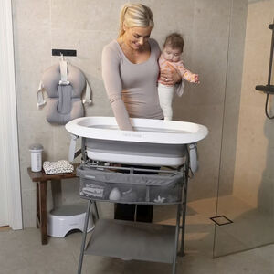 Soporte para bañera gris 