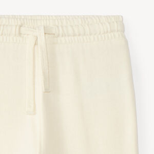Pantalón jogging liso de felpa para bebé niña 