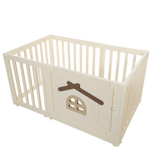 Parque modulable Joy en plástico blanco  Main Parque modulable Joy en plástico blanco