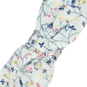 Diadema floral con nudo para bebé niña 