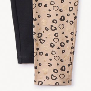 Pack de 2 leggings fantasía niña 