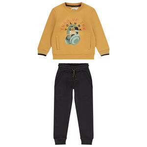Ensemble de jogging en molleton avec print pour garçon Main Ensemble de jogging en molleton avec print pour garçon