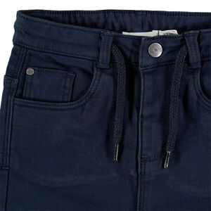 Bermudas de tela con cordones ajustables para niño 