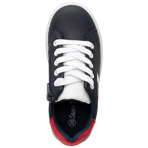 Zapatillas deportivas bandas a contraste 