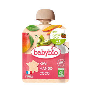 Bolsita exprimible Kiwi mango y coco 90g 