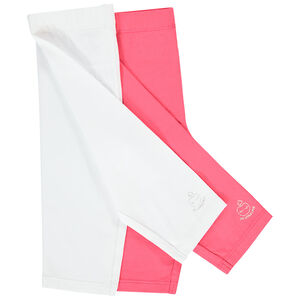 Pack de 2 corsarios lisos con logo estampado 