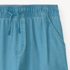Bermudas estilo cargo lisos para niño 