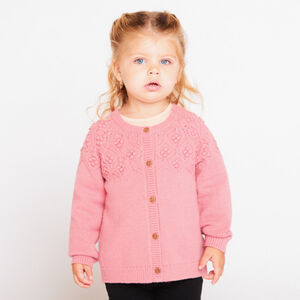 Gilet oversize en tricot fantaisie pour bébé fille 