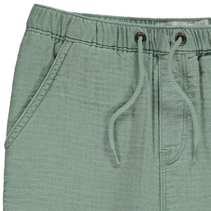 Pantalón liso de tela para bebé niño  Main Pantalón liso de tela para bebé niño