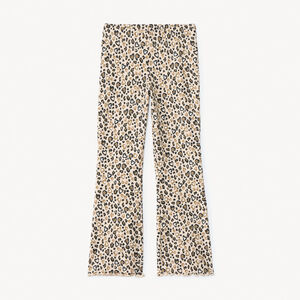Legging évasé imprimé léopard pour fille  Main Legging évasé imprimé léopard pour fille