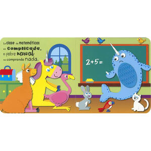 Libro El pequeño unicornio en el colegio +2A 