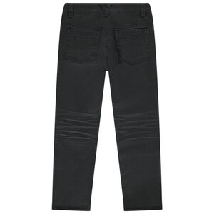 Pantalón slim liso efecto arrugado niño 