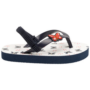 Tongas estampadas y con insignia de mariposas para bebé niña 